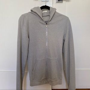 Grey Zip Up Hoodie